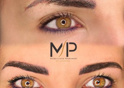 Correction maquillage permanent sourcils en Hairstrok poil à poil by Sandrine à Montpellier - Craft master Sviatoslav Otchenash France
