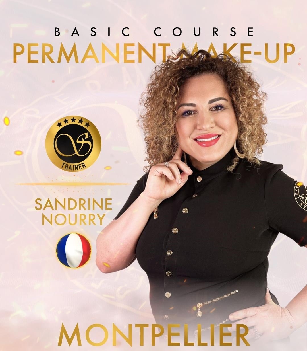 <br />
Formation Basic course Maquillage permanent à Montpellier aout 2023 - Sandrine Nourry Sviatoacademy Trainer