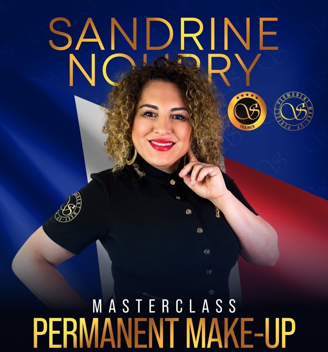 Formation Masterclass Maquillage permanent à Montpellier aout 2023 - Sandrine Nourry Sviatoacademy Trainer
