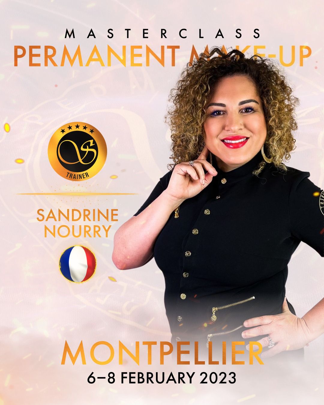 Formation Masterclass Maquillage permanent à Montpellier février 2023 - Sandrine Nourry Sviatoacademy Trainer