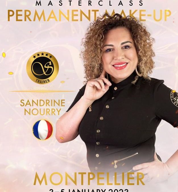 Masterclass maquillage permanent à Montpellier du 3 au 5 janvier 2023